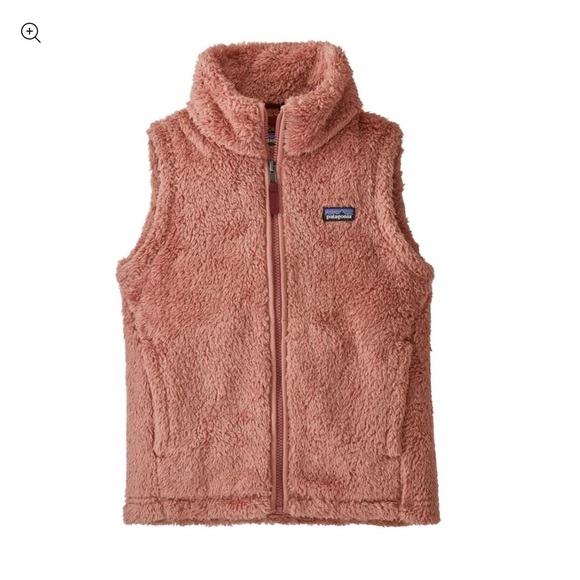 Patagonia Soft Pink Sherpa Vest - Picture 1 of 11